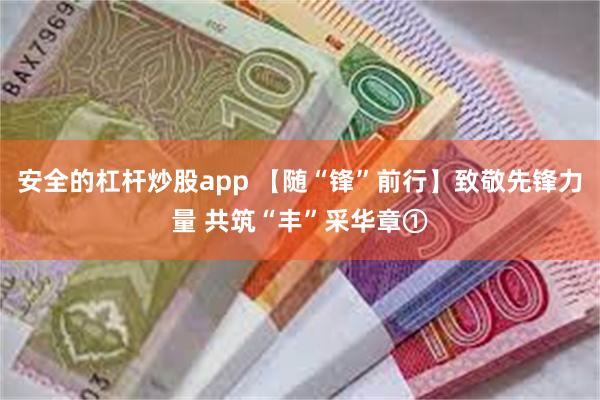 安全的杠杆炒股app 【随“锋”前行】致敬先锋力量 共筑“丰”采华章①