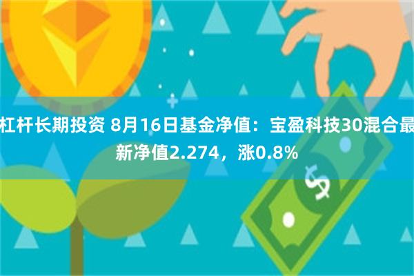 杠杆长期投资 8月16日基金净值：宝盈科技30混合最新净值2.274，涨0.8%