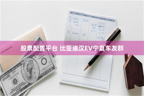 股票配置平台 比亚迪汉EV宁夏车友群