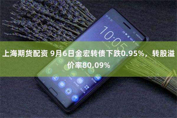 上海期货配资 9月6日金宏转债下跌0.95%，转股溢价率80.09%