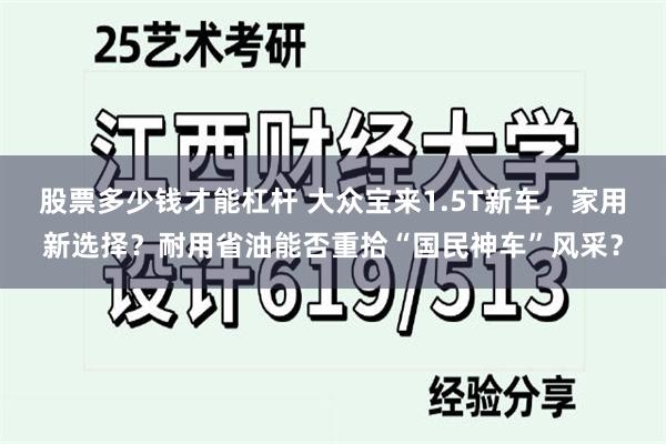 股票多少钱才能杠杆 大众宝来1.5T新车，家用新选择？耐用省油能否重拾“国民神车”风采？