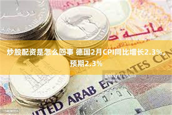 炒股配资是怎么回事 德国2月CPI同比增长2.3%，预期2.3%